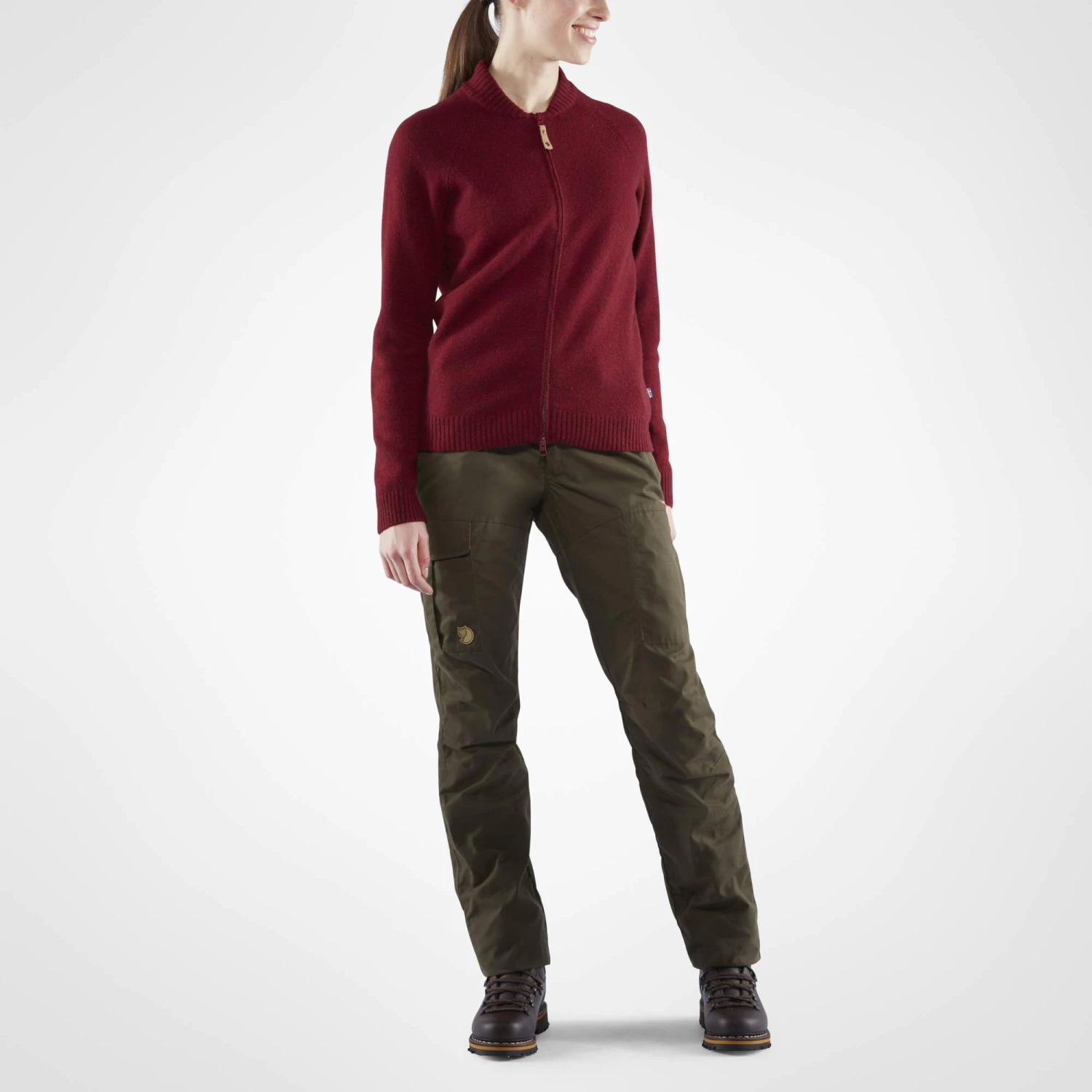 FJÄLLRÄVEN KARLA PRO WINTER TROUSERS W Damen - Trekkinghose Oliv-dunkelgrün 2 FJÄLLRÄVEN KARLA PRO WINTER TROUSERS W Damen - Trekkinghose Oliv-dunkelgrün – Bild 2