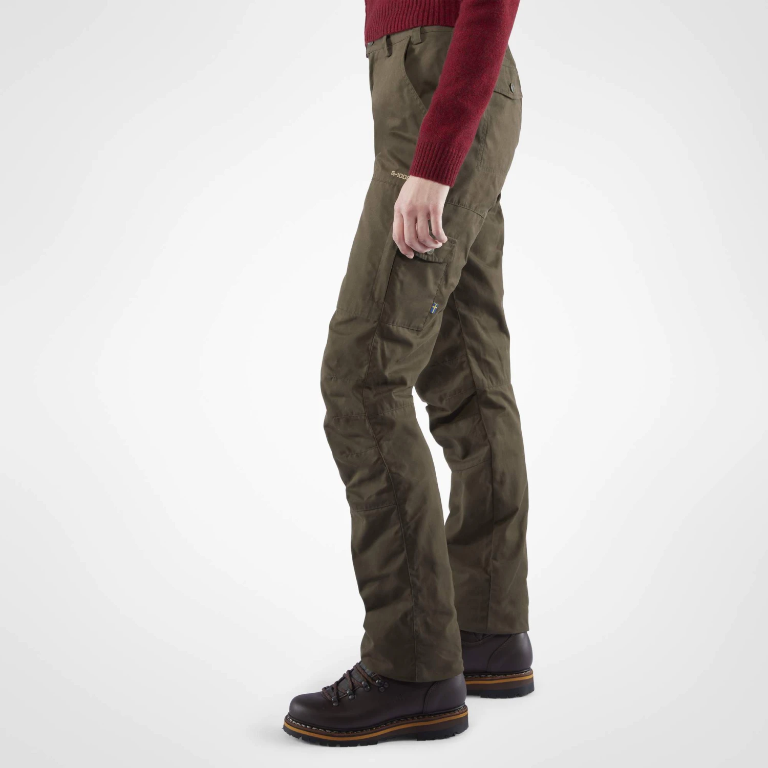 FJÄLLRÄVEN KARLA PRO WINTER TROUSERS W Damen - Trekkinghose Oliv-dunkelgrün 3 FJÄLLRÄVEN KARLA PRO WINTER TROUSERS W Damen - Trekkinghose Oliv-dunkelgrün – Bild 3