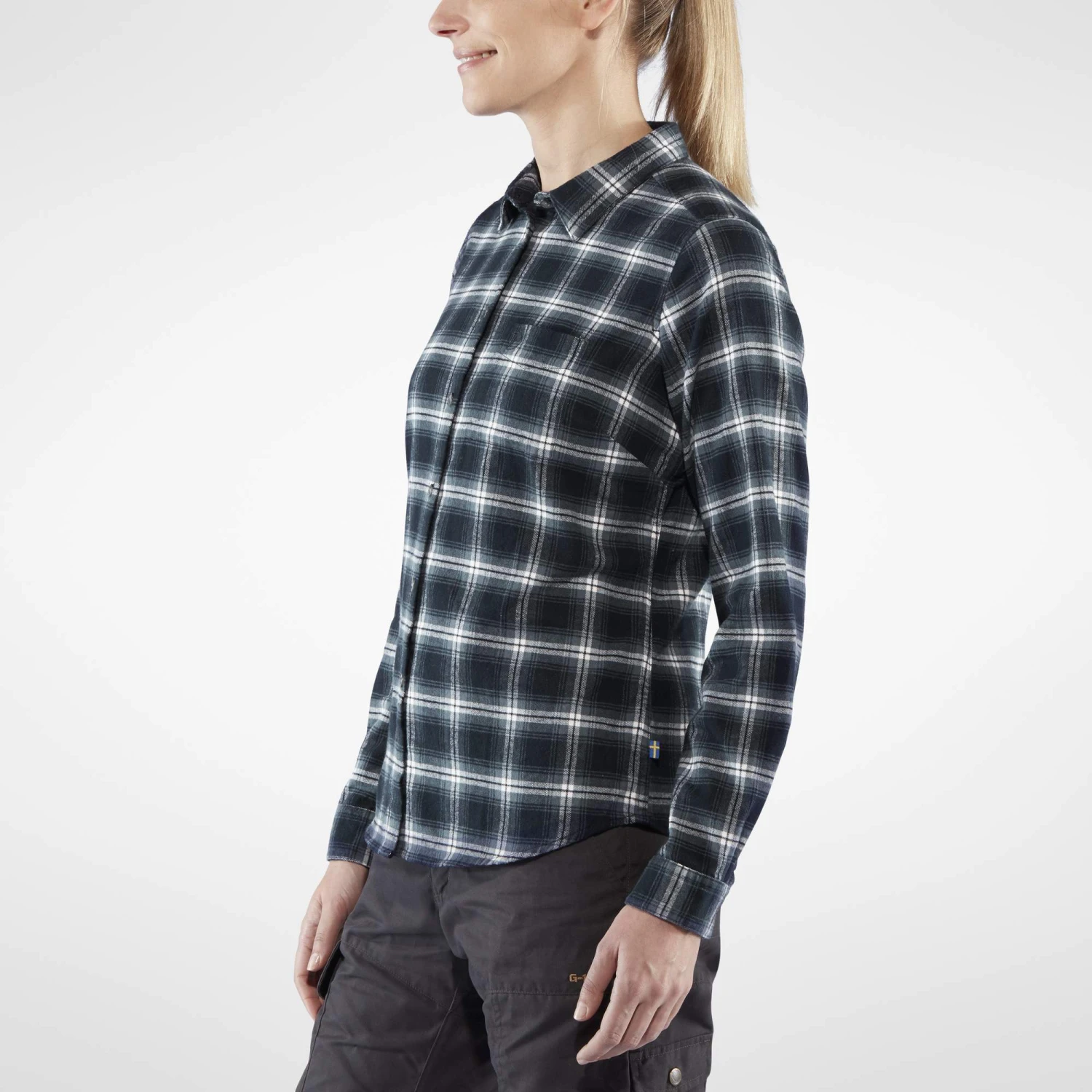 FJÄLLRÄVEN ÖVIK FLANNEL SHIRT W Damen - Outdoor Bluse 2 FJÄLLRÄVEN ÖVIK FLANNEL SHIRT W Damen - Outdoor Bluse – Bild 2