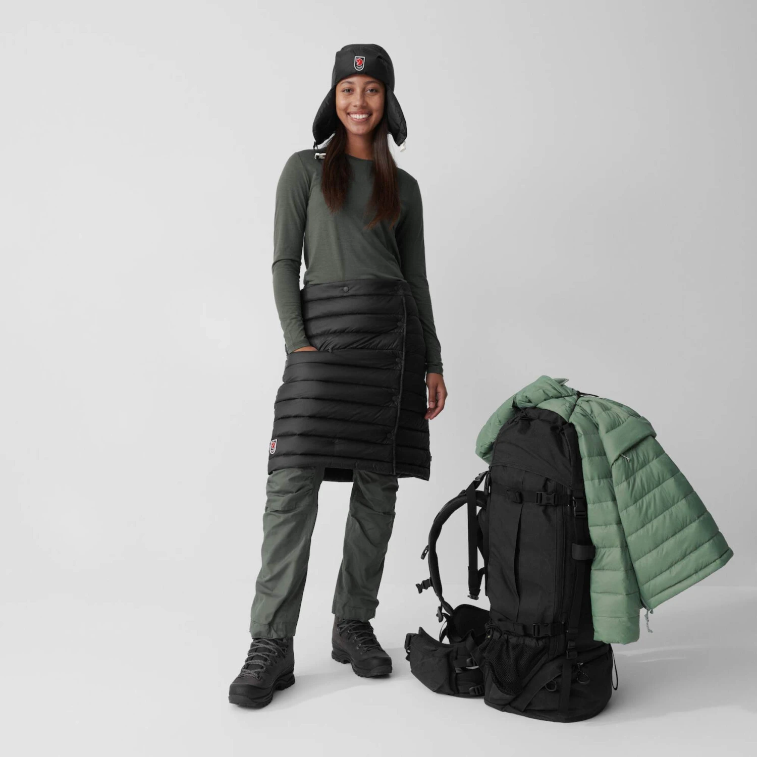 FJÄLLRÄVEN EXPEDITION PACK DOWN SKIRT Damen - Rock 15 FJÄLLRÄVEN EXPEDITION PACK DOWN SKIRT Damen - Rock – Bild 15